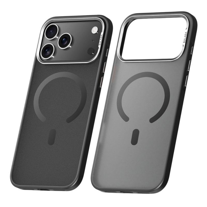 Coque iPhone 17 Pro Compatible MagSafe Semi-Transparente