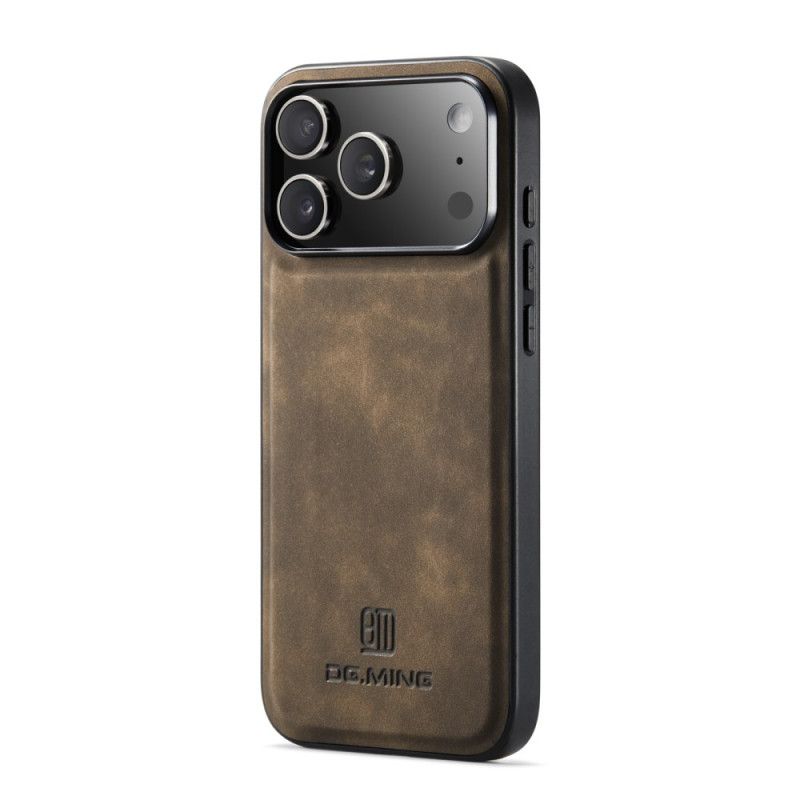 Coque iPhone 17 Pro Effet Cuir DG.MING