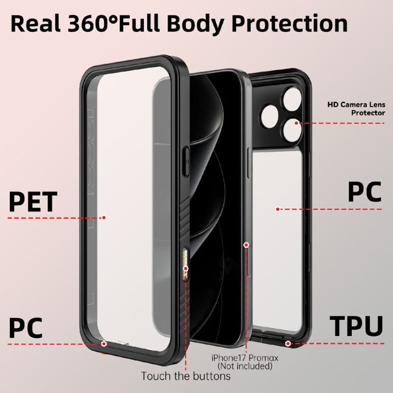Coque iPhone 17 Pro Étanche FS / FM Series REDPEPPER