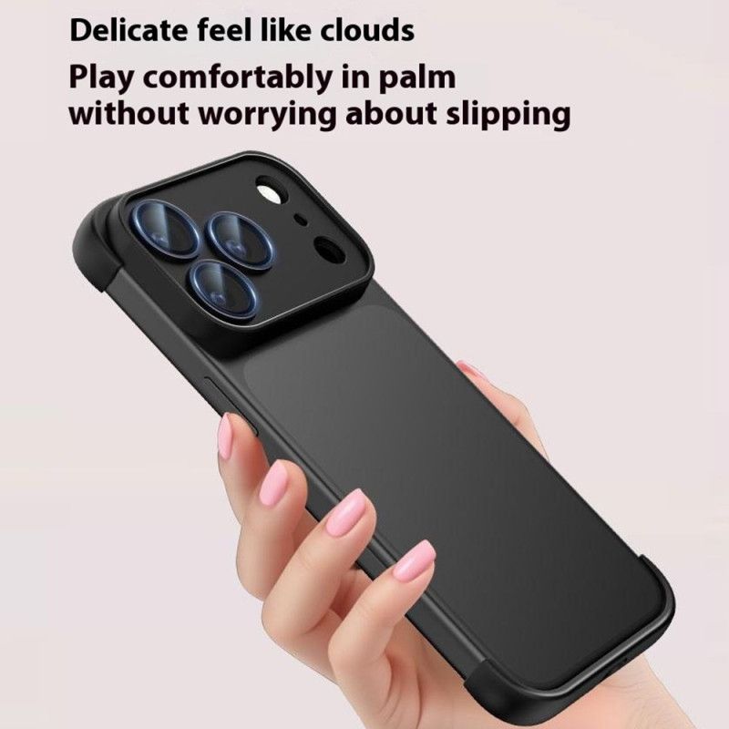 Coque iPhone 17 Pro Frameless avec Protection d’Angles et Lentille Intégrée
