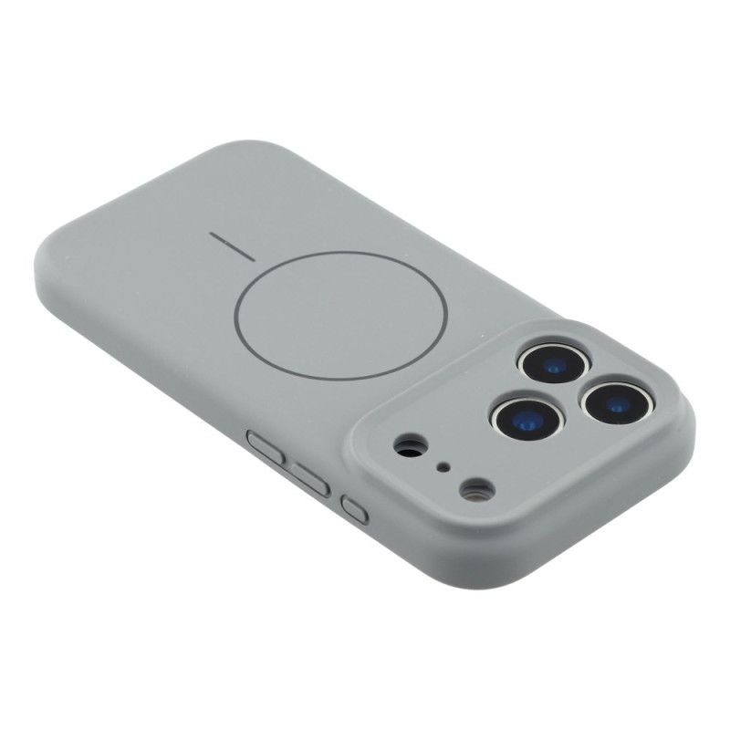 Coque iPhone 17 Pro MagSafe Hybride avec Doublure Microfibe