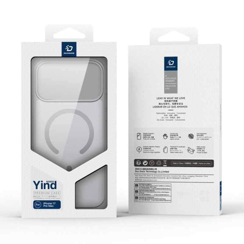 Coque iPhone 17 Pro Magsafe Yind Series DUX DUCIS