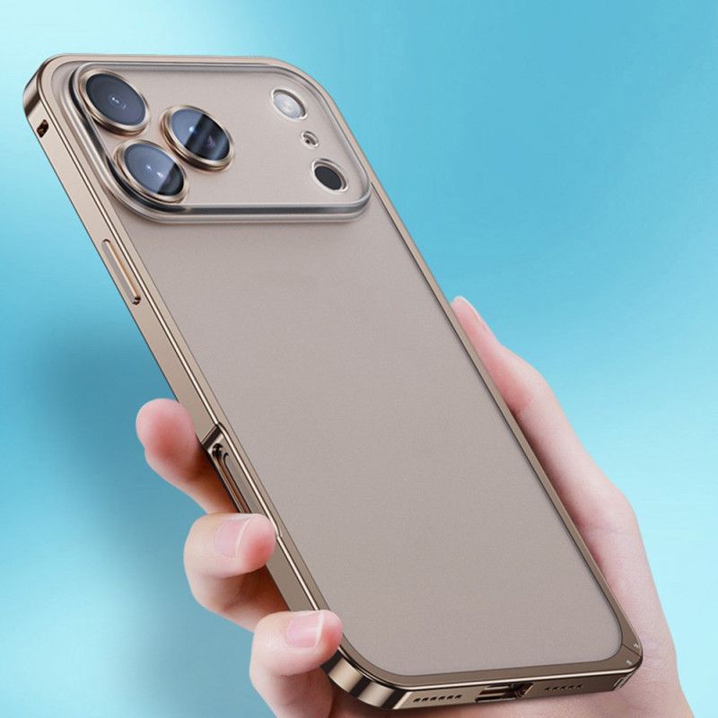 Coque iPhone 17 Pro Max Cadre Métallique