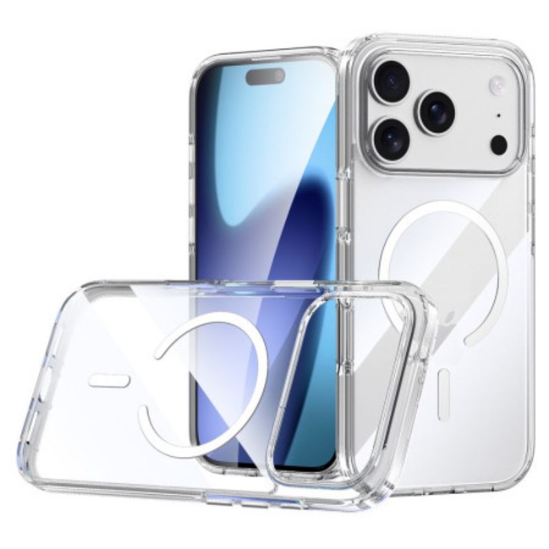 Coque iPhone 17 Pro Max Compatible MagSafe Transparente