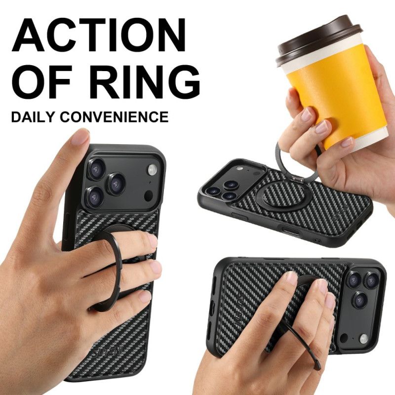 Coque iPhone 17 Pro Max Magsafe Support Rotatif SUTENI