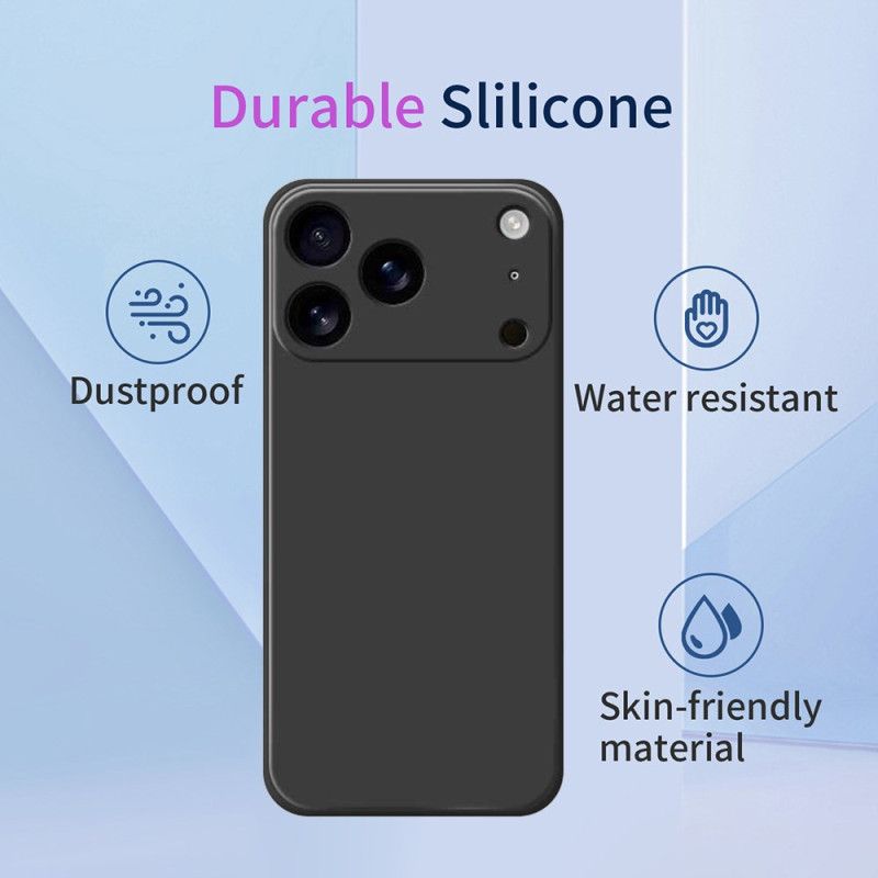 Coque iPhone 17 Pro Max Silicone Liquide
