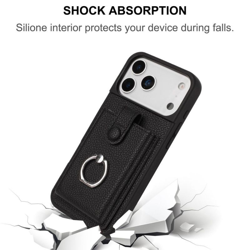 Coque iPhone 17 Pro Max Support et Porte-cartes