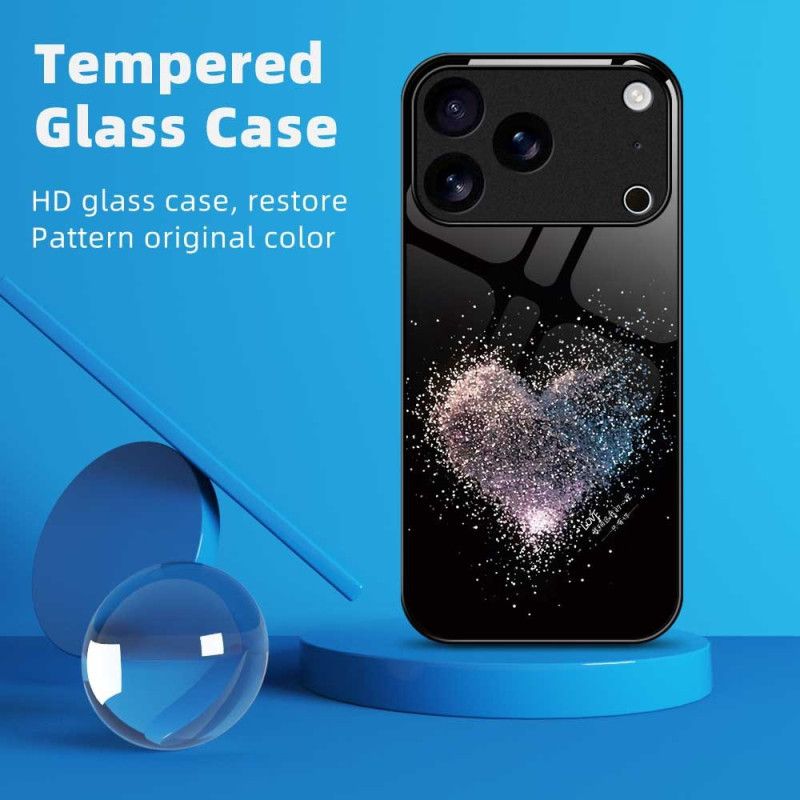 Coque iPhone 17 Pro Max Verre Trempé Coeur