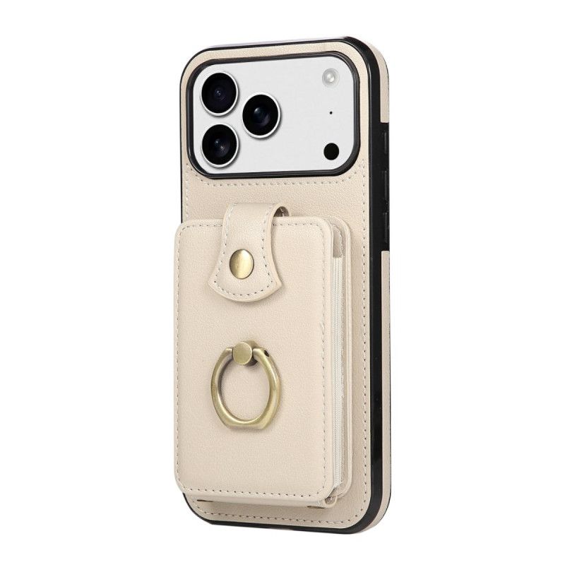 Coque iPhone 17 Pro Multi-Cartes et Bandoulière