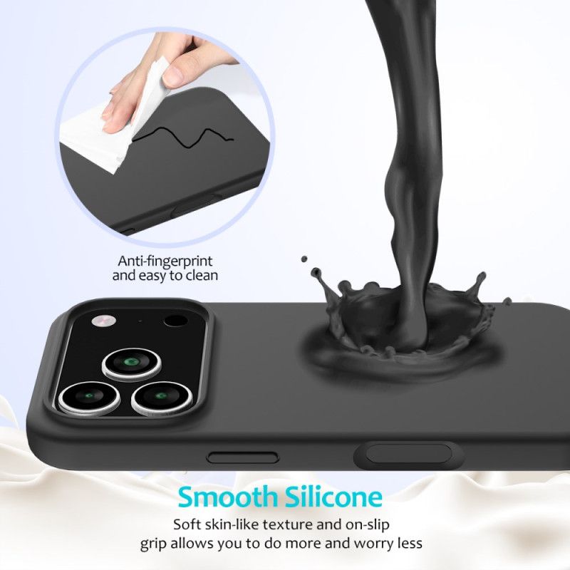 Coque iPhone 17 Pro Silicone Liquide