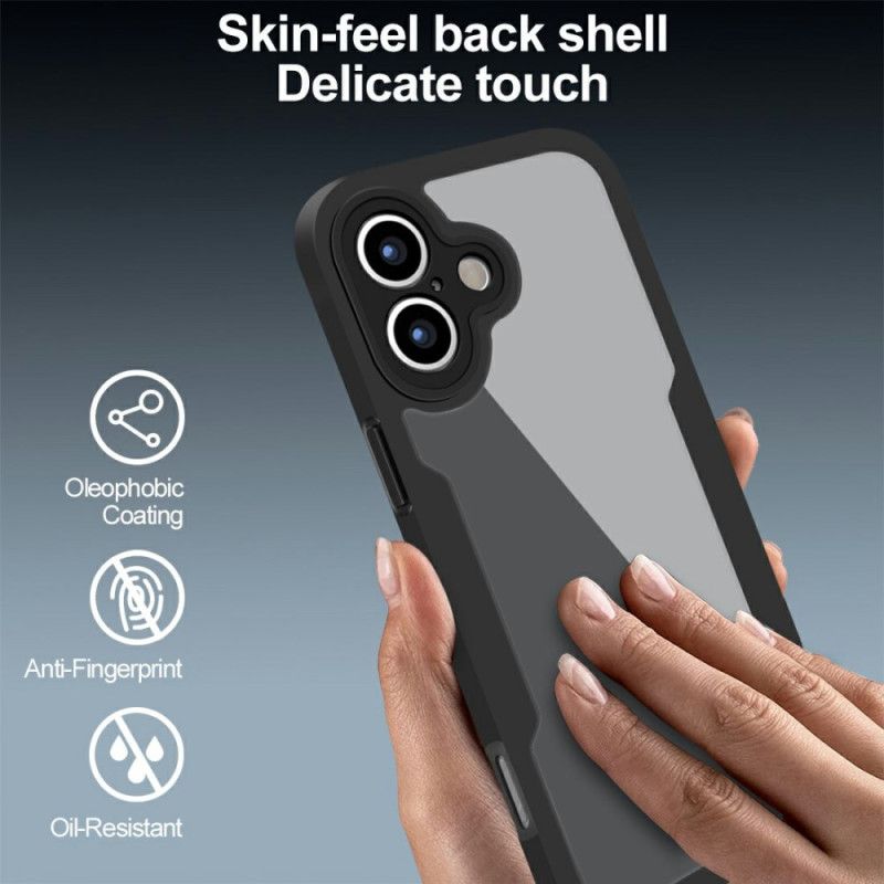 Coque iPhone 17 Protection à 360 Degrés Transparente