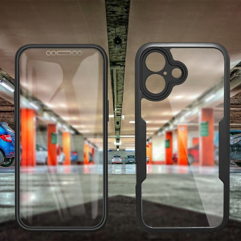 Coque iPhone 17 Protection à 360 Degrés Transparente