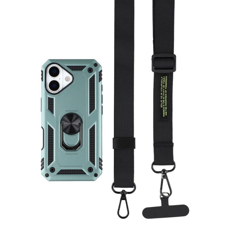 Coque iPhone 17 Protection Militaire avec Bandoulière