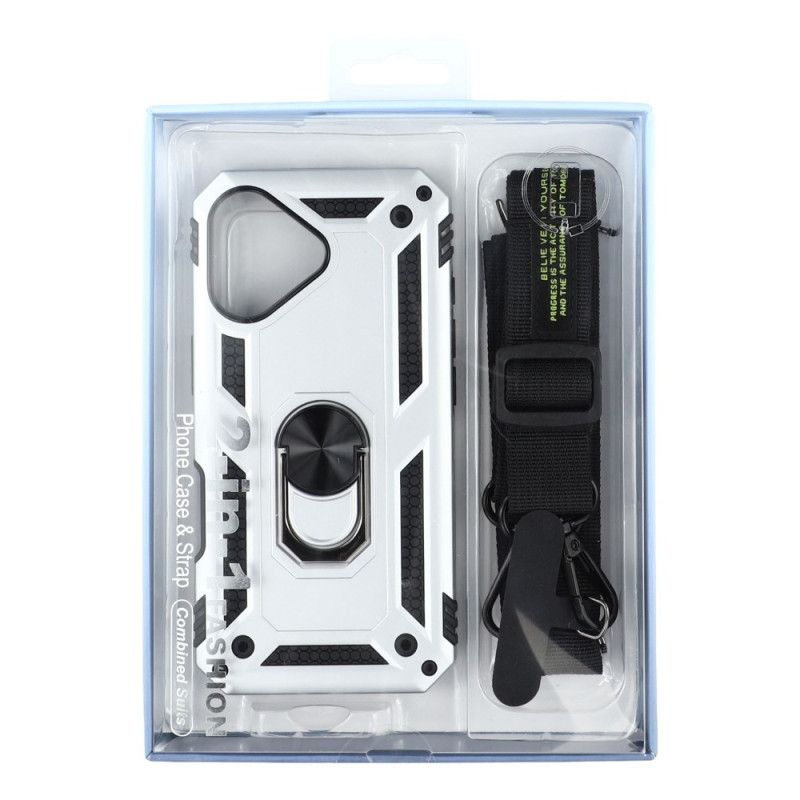 Coque iPhone 17 Protection Militaire avec Bandoulière