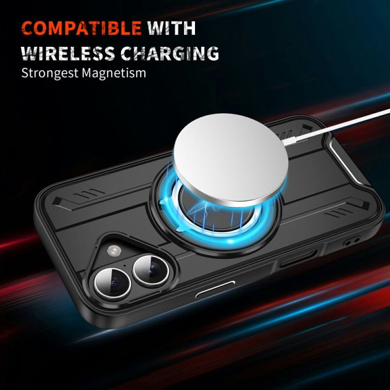 Coque iPhone 17 Support Rotatif et Compatibilité MagSafe