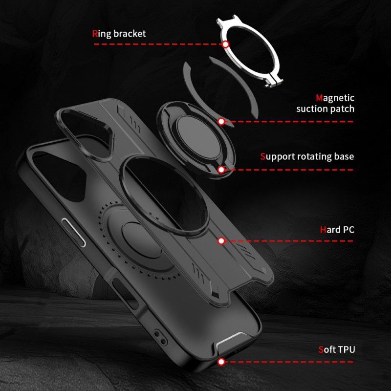 Coque iPhone 17 Support Rotatif et Compatibilité MagSafe