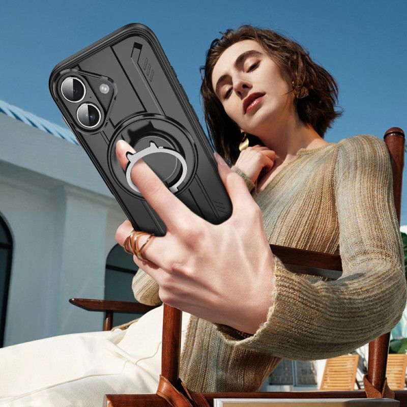 Coque iPhone 17 Support Rotatif et Compatibilité MagSafe