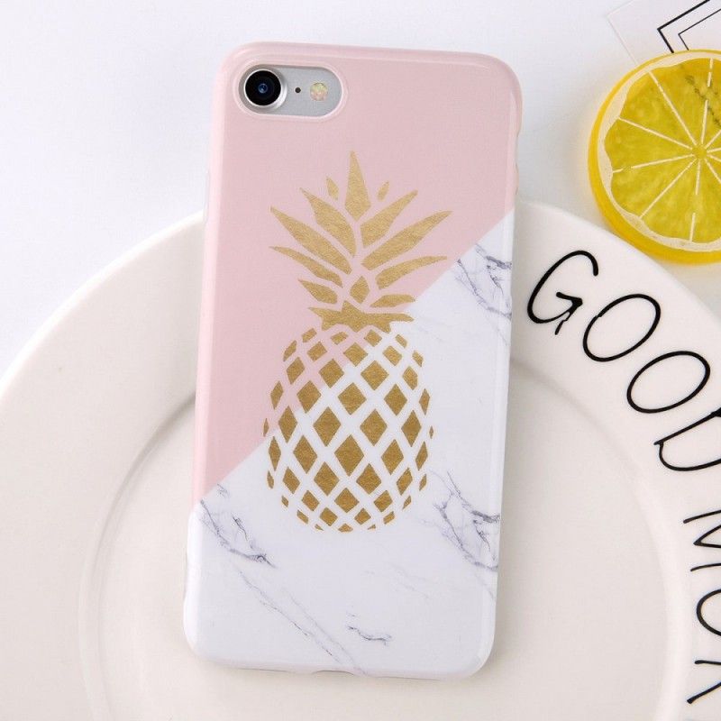 Coque iPhone 6/6s Ananas Marbré