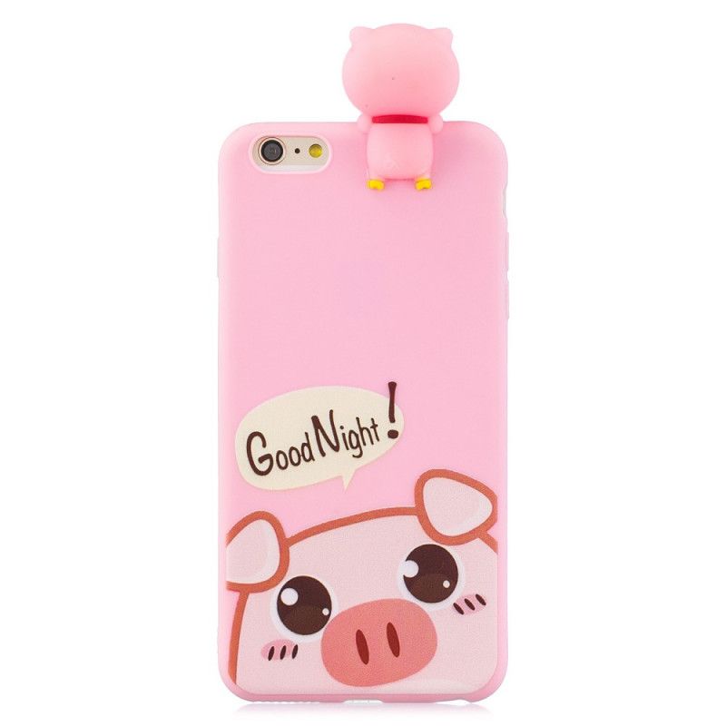 Coque iPhone 6/6s Apollon Le Cochon 3d