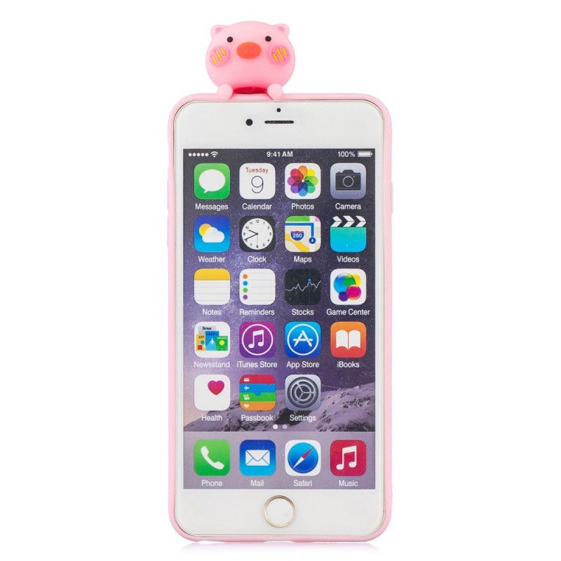 Coque iPhone 6/6s Apollon Le Cochon 3d