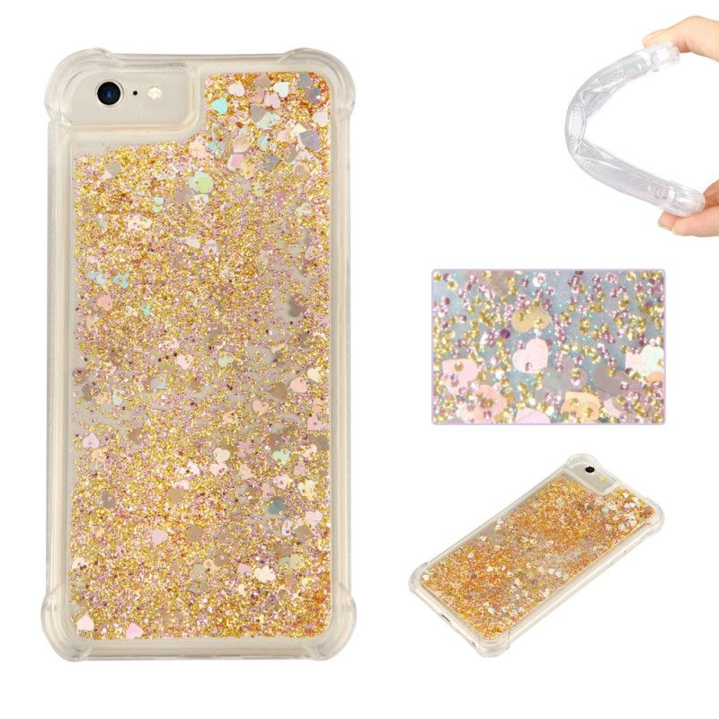 Coque iPhone 6/6s Désires Paillettes