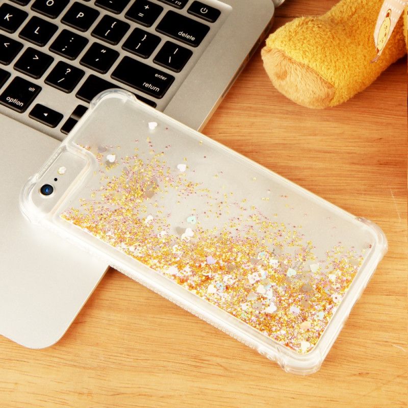 Coque iPhone 6/6s Désires Paillettes