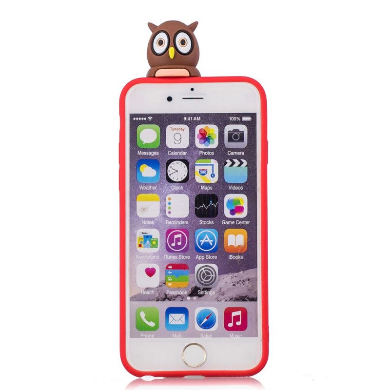 Coque iPhone 6/6s Hibou 3d