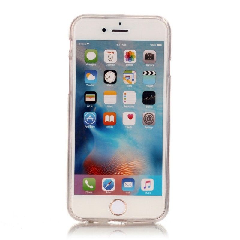 Coque iPhone 6/6s Transparente Arbre Fleuri