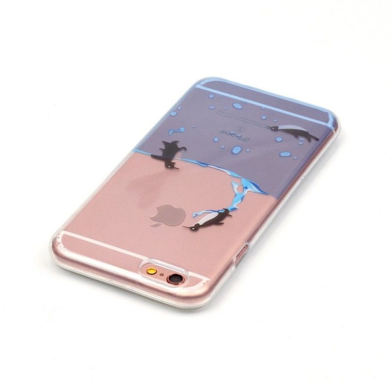 Coque iPhone 6/6s Transparente Jeu De Pingouins