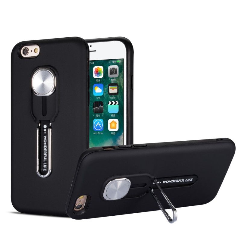 Coque iPhone 6/6s Wonferful Life Avec Anneau-support