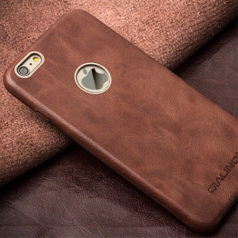 Coque iPhone 6 Plus/6s Plus Cuir Véritable - Qialino