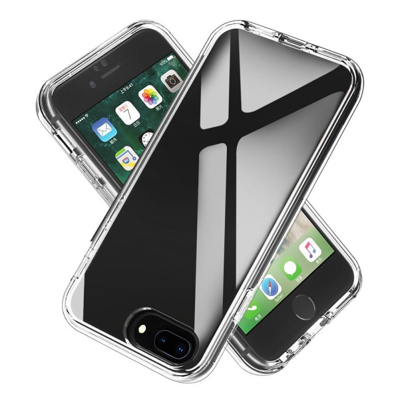 Coque iPhone 8 Plus / 7 Plus Conception Hybride Transparente