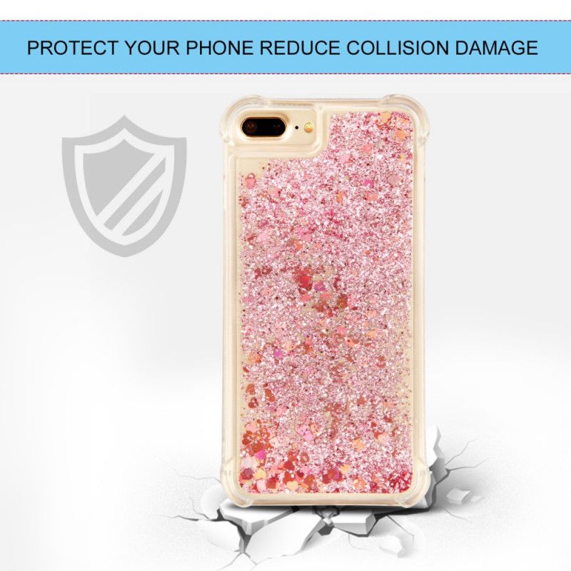 Coque iPhone 8 Plus / 7 Plus Désires Paillettes