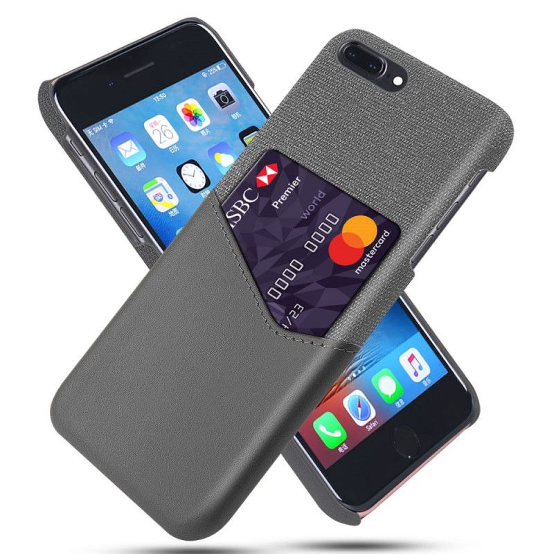 Coque iPhone 8 Plus / 7 Plus Porte-carte Ksq