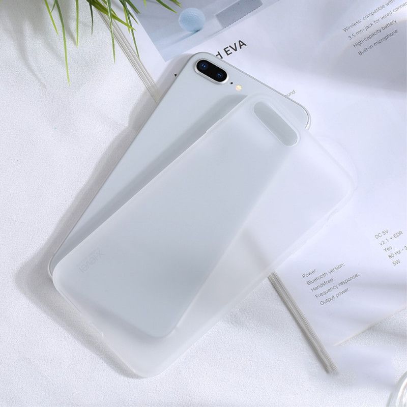 Coque iPhone 8 Plus / 7 Plus Silicone Givré Teinté