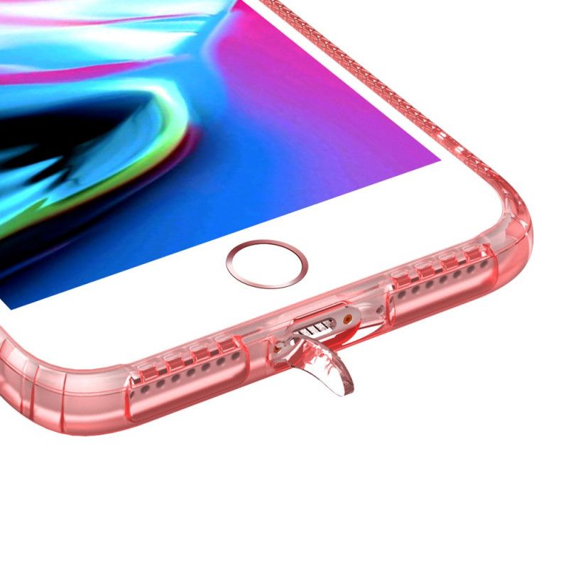 Coque iPhone 8 Plus / 7 Plus Transparente Leeu Coussins Protecteur