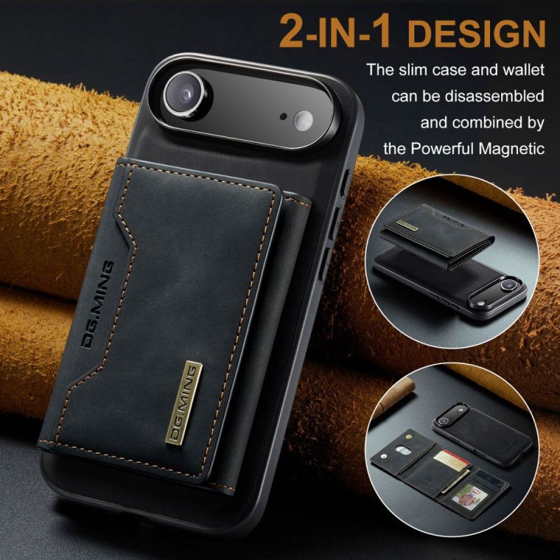 Coque iPhone Air Porte-Cartes Détachable DG.MING
