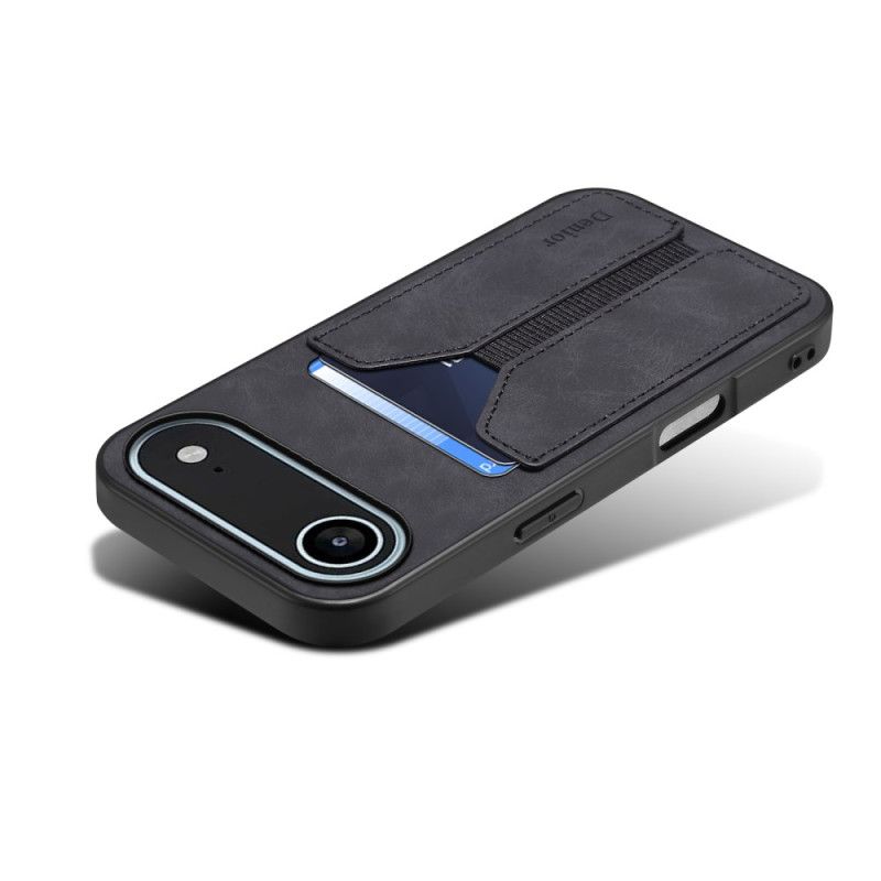 Coque iPhone Air Porte-Cartes Élastique DENIOR