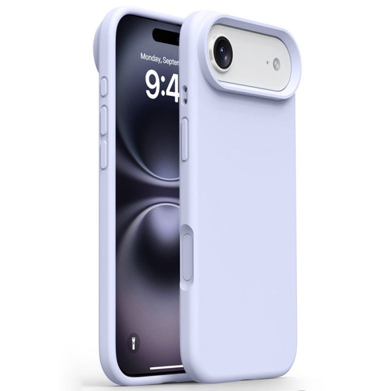 Coque iPhone Air Silicone Liquide et Microfibre