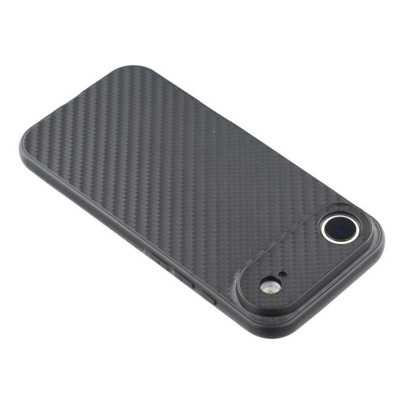 Coque iPhone Air Texture Fibre de Carbone Antichoc
