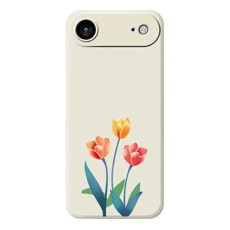Coque iPhone Air Tulipes Colorées