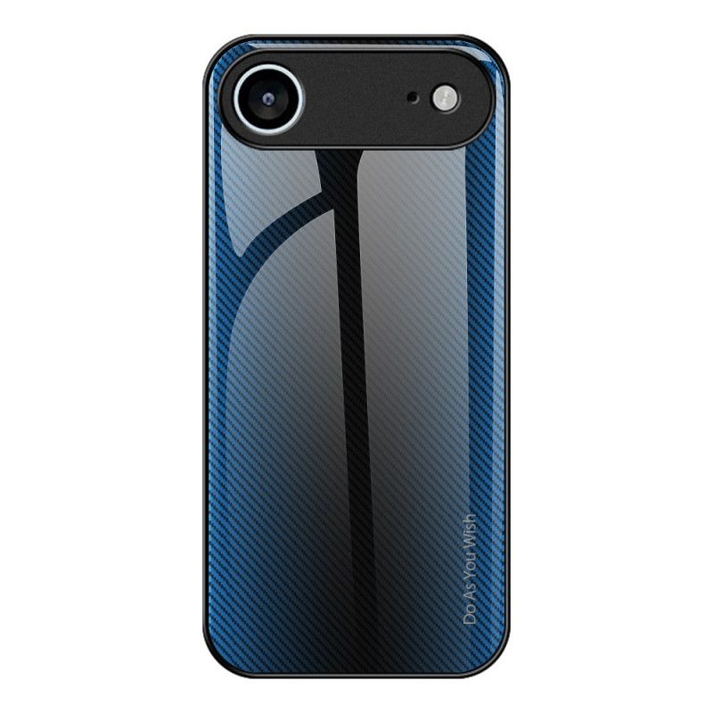 Coque iPhone Air Verre Trempé Fibre Carbone