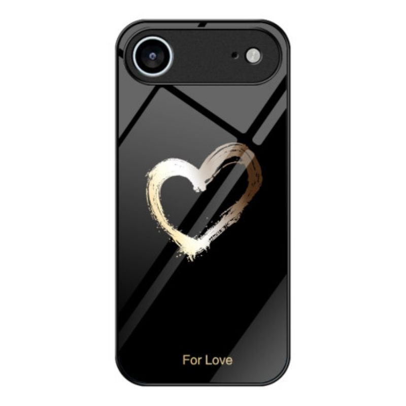 Coque iPhone Air Verre Trempé Love