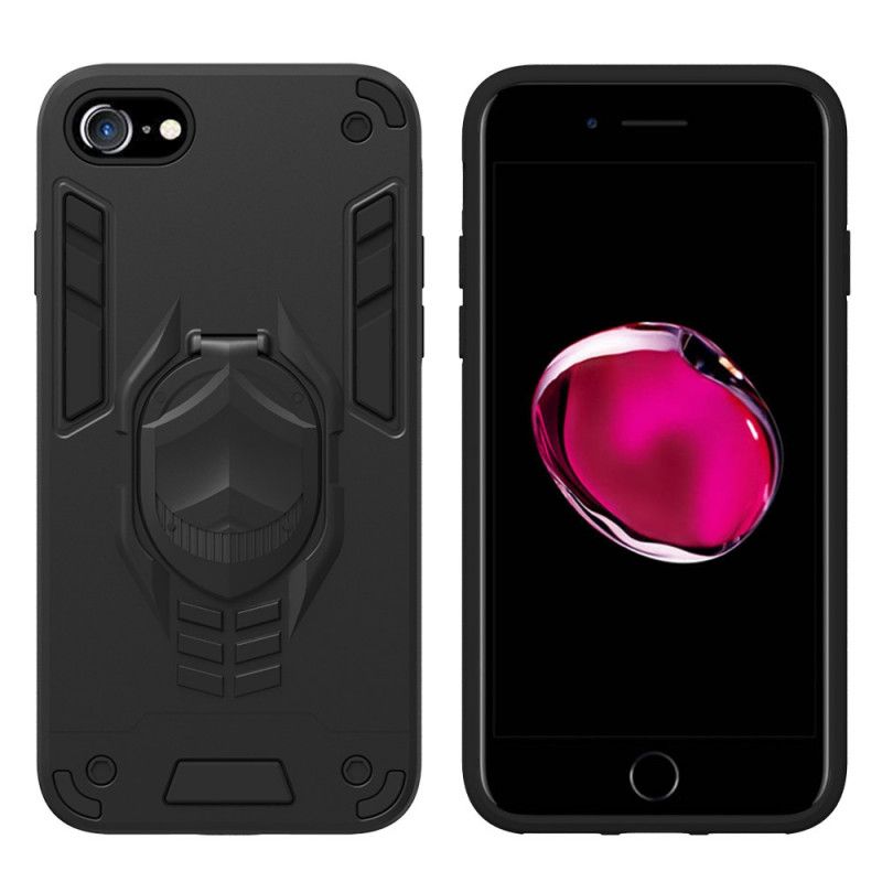 Coque iPhone Se 2 / 8 / 7 Détachable Armure Avec Anneau-support