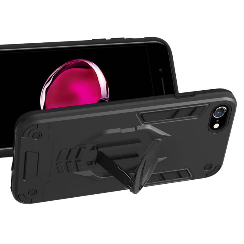 Coque iPhone Se 2 / 8 / 7 Détachable Armure Avec Anneau-support