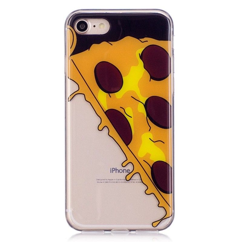 Coque iPhone Se 2 / 8 / 7 Hot Pizza