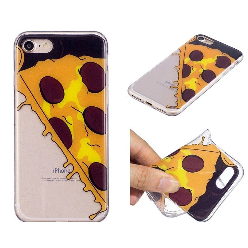 Coque iPhone Se 2 / 8 / 7 Hot Pizza