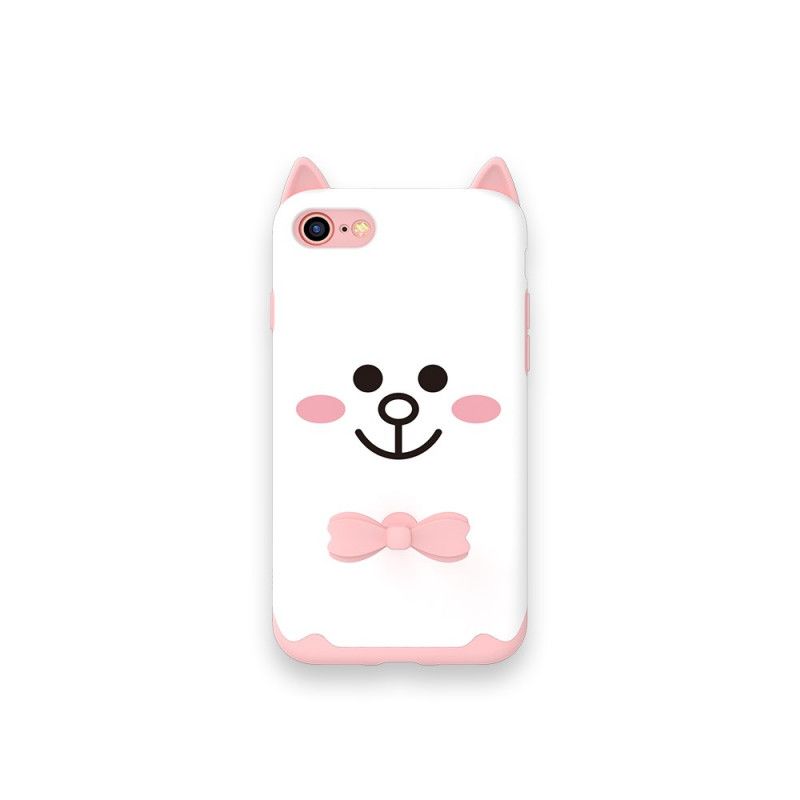 Coque iPhone Se 2 / 8 / 7 Hybride Cartoon Fun