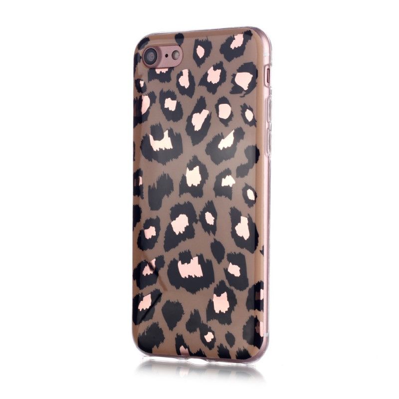 Coque iPhone Se 2 / 8 / 7 Marbre Style Léopard