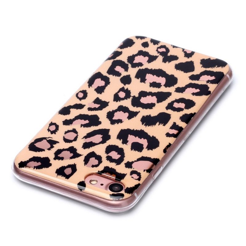 Coque iPhone Se 2 / 8 / 7 Marbre Style Léopard